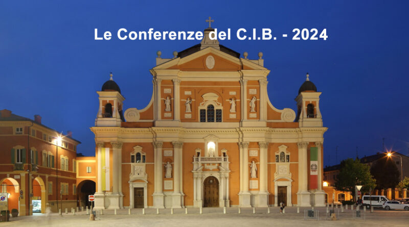 Ciclo di Conferenze CIB anno 2024